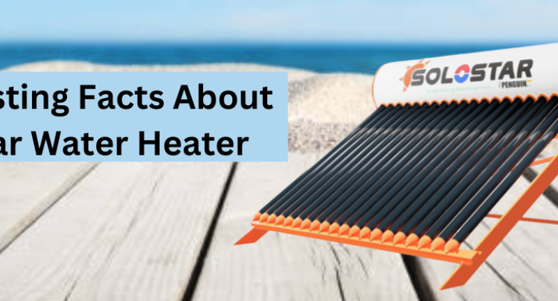 Know The Interesting Facts About A Solar Water Heater